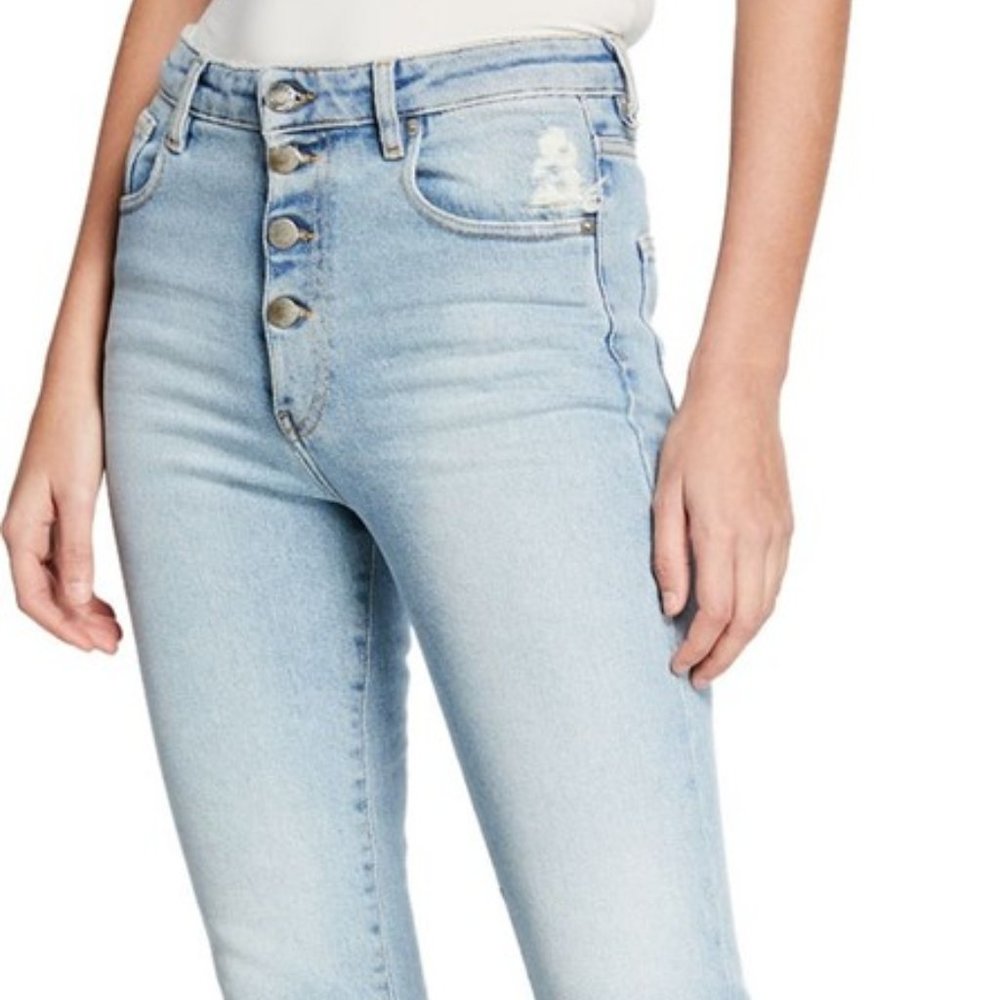 IRO Gaety Slim High-Rise Jeans Size 28
